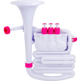 JHorn Nuvo N-610JHWPK Blanco y Rosa