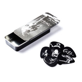 Lata 12 Púas Dunlop Hendrix Silver Portrait PTR-06M