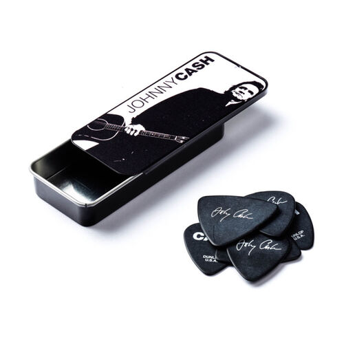 Lata 6 Púas Dunlop JCPT-02H Johnny Cash Legend Lata 6 Púas Dunlop JCPT-02H Johnny Cash Legend