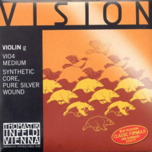 Cuerda 4ª Violín Thomastik Vision VI-04 3/4
