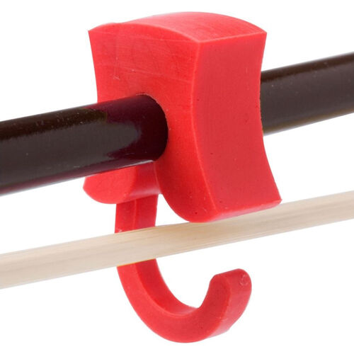 Posicionador Para Arco Violín Bow Stopper BS2 Rojo
