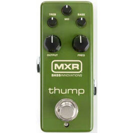 Pedal Dunlop MXR M-281 Mini Thump Bass Preamp Pedal Dunlop MXR M-281 Mini Thump Bass Preamp