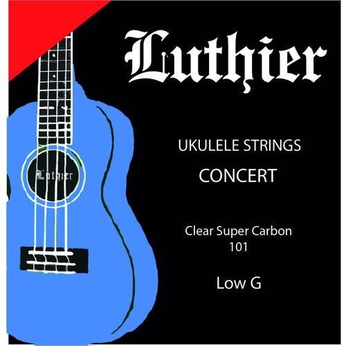 Juego Cuerdas Luthier Ukelele Concert Low G LU-TELG