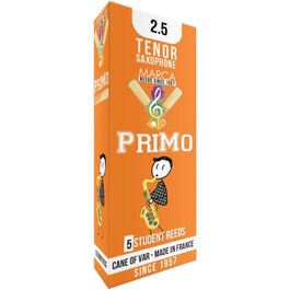 Caja 5 Cañas Saxo Tenor Marca Primo 2½