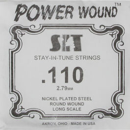 Cuerda Guitarra Baja SIT .110NR