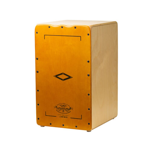 Cajón Pepote Flamenco Jaleo Tapa Amarilla