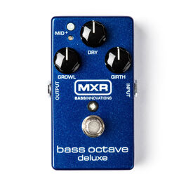 Pedal Dunlop MXR M-288 Bass Octave De Luxe Pedal Dunlop MXR M-288 Bass Octave De Luxe