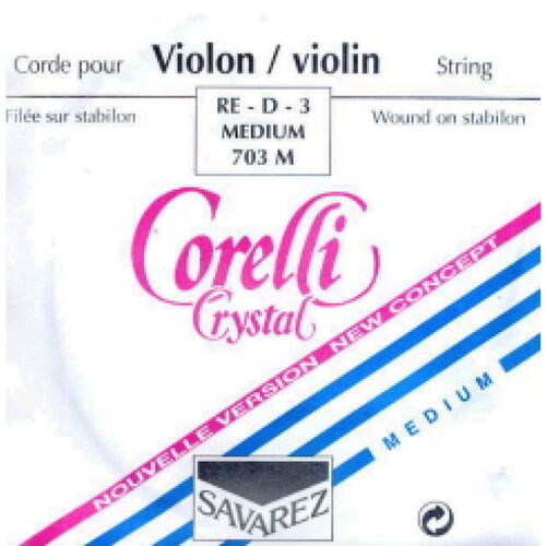 Cuerda 3ª Corelli Violín Crystal 703-M