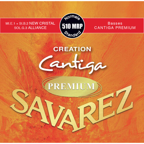 Juego Savarez Creation Cantiga Premium Roja Clasica 510-MRP