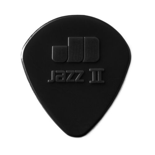 Bolsa 24 Púas Dunlop 47R2S Nylon Jazz Semi Negra 1,18mm Bolsa 24 Púas Dunlop 47R2S Nylon Jazz Semi Negra 1,18mm