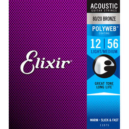 Juego Elixir Acústica Polyweb 11075 (12-56)
