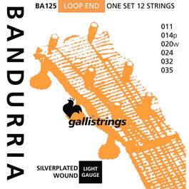 Cuerda 1ª Bandurria Galli (Par)