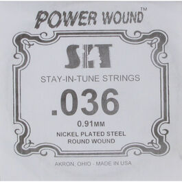 Cuerda Guitarra Eléctrica SIT ,036PW