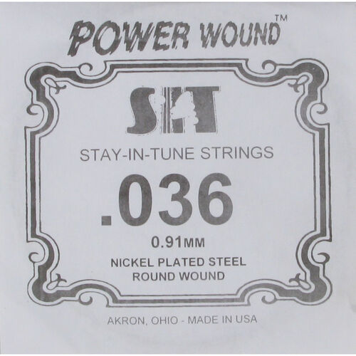 Cuerda Guitarra Eléctrica SIT ,036PW