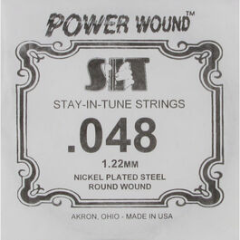 Cuerda Guitarra Eléctrica SIT ,048PW