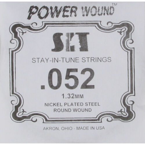 Cuerda Guitarra Eléctrica SIT ,052PW