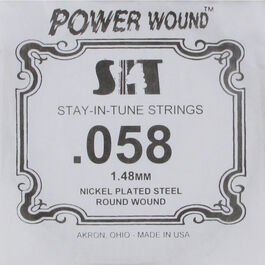 Cuerda Guitarra Eléctrica SIT ,058PW Cuerda Guitarra Eléctrica SIT ,058PW