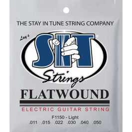 Juego Cuerdas Guitarra Eléctrica SIT Flatwound FF1150 011-050