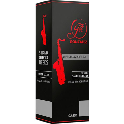 Caja 5 Cañas Saxo Tenor Gonzalez Classic 1½