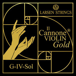 Cuerda 4ª Violín Larsen il Cannone Gold Media