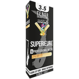 Caja 5 Cañas Saxo Tenor Marca Superieure 3½