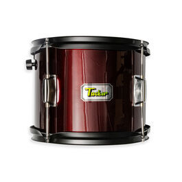 Tambor Junior semi profesional Tucker con bordonera JD-SD05 10"x8" Rojo