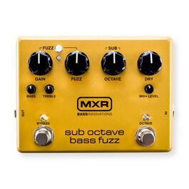 Pedal Dunlop MXR M-287 Sub Octave Bass Fuzz Pedal Dunlop MXR M-287 Sub Octave Bass Fuzz