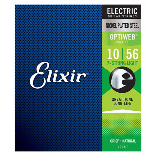 Juego Elixir Eléctrica Optiweb 7 Cuerdas 19057 (010-056)