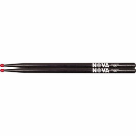 Baqueta Vic Firth Nova N5ANB Negra Punta Nylon