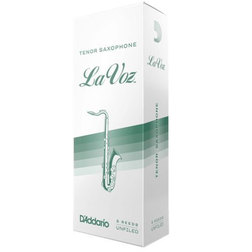 Caja 5 Cañas Saxo Tenor Media Blanda Rico La Voz