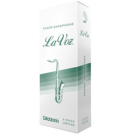 Caja 5 Cañas Saxo Tenor Media Dura Rico La Voz