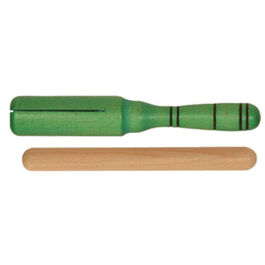 Güiro Tipo Agogo Goldon Madera Verde 33146