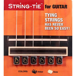 Juego 6 cubos String Tie Guitarra Clásica TSTGB Negro