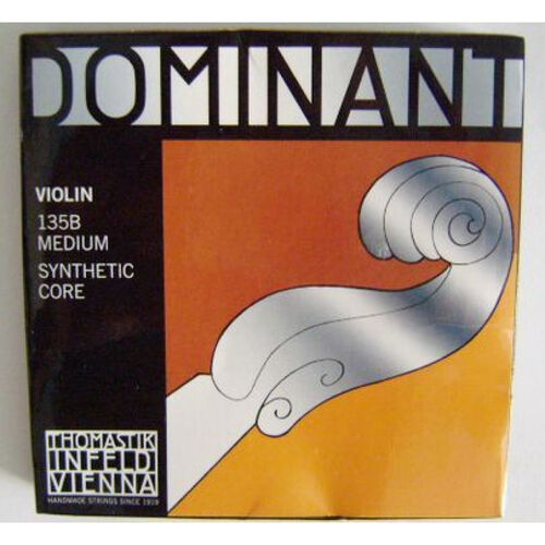 Juego Violín Thomastik Dominant 135-B 1/2 (Cromo)