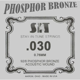 Cuerda Guitarra Acústica Phosphor Bronze SIT ,030B