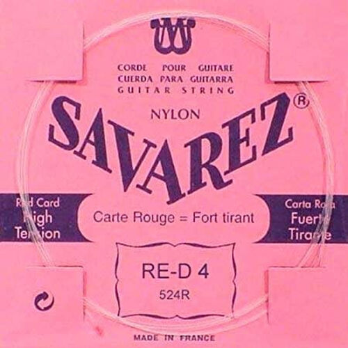 Cuerda Savarez Clásica 4a Carta Roja 524-R