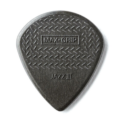 Bolsa 6 Púas Dunlop 471-P3C Nylon Jazz Max Grip Carbon Bolsa 6 Púas Dunlop 471-P3C Nylon Jazz Max Grip Carbon