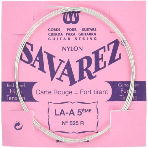 Cuerda Savarez Clásica 5a Carta Roja 525-R