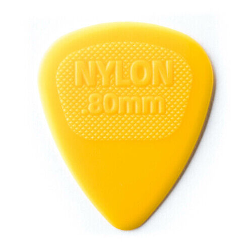 Bolsa 72 Púas Dunlop 443R-080 Nylon Midi Standard 0,80mm