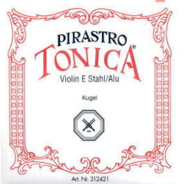 Cuerda 1ª Pirastro Violín Bola 1/4-1/8 Tonica 312761
