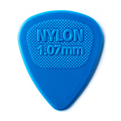 Bolsa 72 Púas Dunlop 443R-107 Nylon Midi Standard 1,07mm