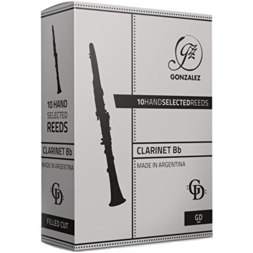 Caja 10 Cañas Clarinete Gonzalez GD 4½