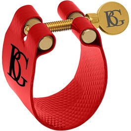 Abrazadera Saxo Barítono BG Flex Red LFSB9