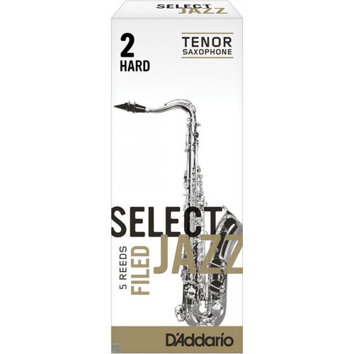 Caja 5 Cañas Saxo Tenor Select Jazz Rico Select 2 Dura Filed