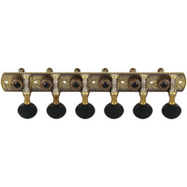 Clavijero Bandurria/laúd Luthier BL141AB-SB Brass Clavijero Bandurria/laúd Luthier BL141AB-SB Brass