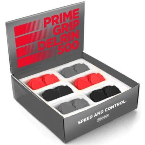 Caja 144 Púas Dunlop MD-1901 Prime Grip Delrin 500 Caja 144 Púas Dunlop MD-1901 Prime Grip Delrin 500