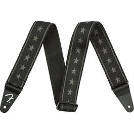 Correa Fender 0615-004 Nylon Stars & Stripes Negra/Gris 2