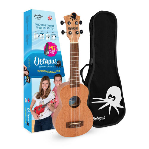 Ukelele Octopus Soprano UK-205NAT Natural