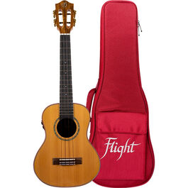 Ukelele Tenor Flight Princess Series Diana Soundwave Electroacústico