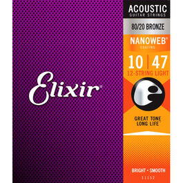 Juego Elixir Acústica 12 C Nanoweb 11152 (10)
